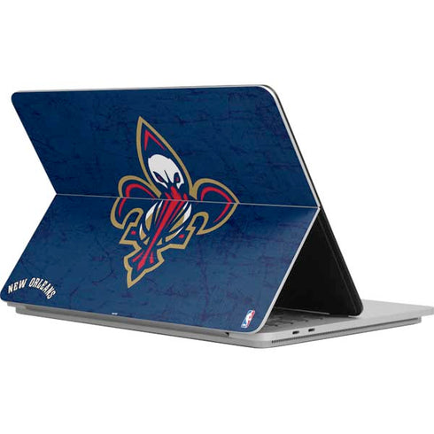 NBA New Orleans Pelicans Distressed Surface Laptop Studio Skin